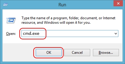 Запуск командной строки Windows