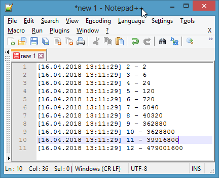MyChat Script Engine, the result of Protocol function; computing the protocol